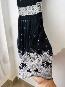 Branded Lace Chiffon Dress