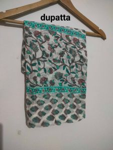 Floral Print Cotton Kurti