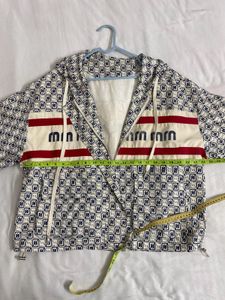 Patterned Pullover Hoodie