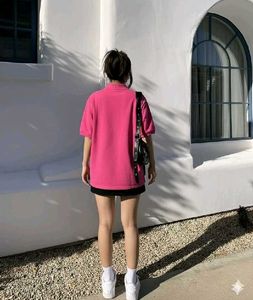 🩷✨printesty look pink t shirt ✨🩷
