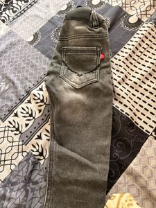 Gray Denim Jeans