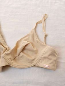 non-padded wired bra