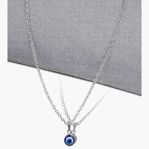 Evil Eye Silver Necklace