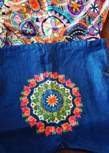 Multicolored Splashy Lehenga