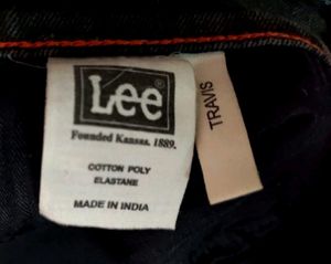 Lee Urban Riders Black Jeans Size 40 | 42 Slim Fit
