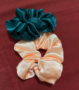 Satin Scrunchie Set