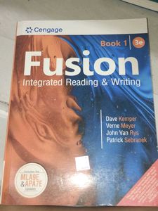 Fusion Integrated Reading & Writing