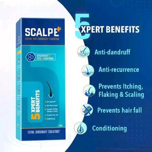 Pack Of 2 Scalpe Plus Anti Dandruff Shampoo