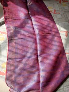Red Banarasi Silk dupatta
