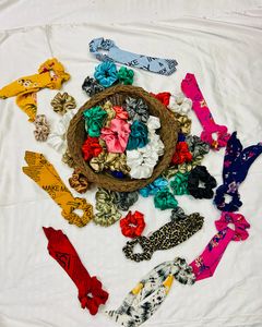 Premium Satin Scrunchies