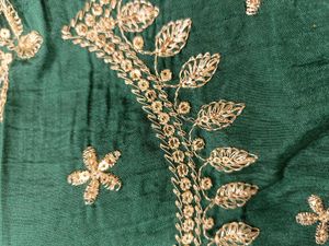 Sabyasachi Embroidered Green Blouse