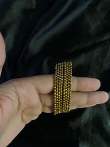 Golden Bangle Set
