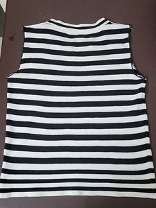 Cute Black And White Tank Top