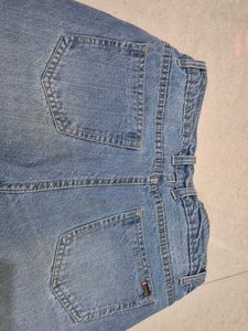 Wide Leg Denim Jeans
