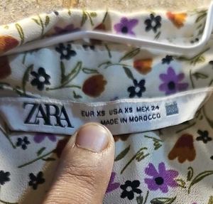Zara Floral Shirt