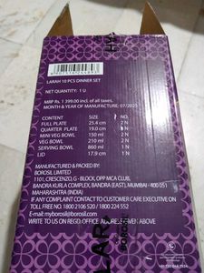 Larah 10 Piece Dinner Set