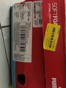 Puma- Puma Smashic Unisex White Sneakers(uk 7)