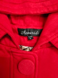 Red Long Blazer For Women
