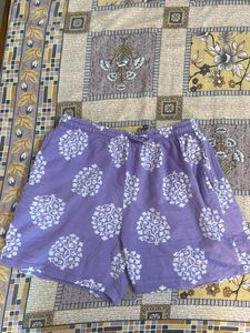 Combo Of Purple Co-ord Set And 2 Lowers