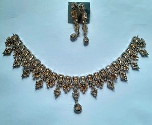 American Diamond Jewellery Set