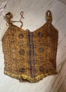 Vintage Embroidered Tank Top