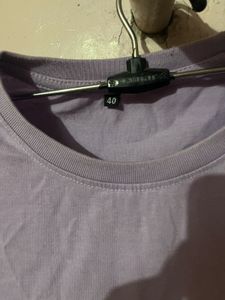 Lilac &#39;I Heart Sunday&#39; Tees