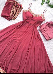 Mauve suit set