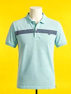 Men's Striped Polo Shirt