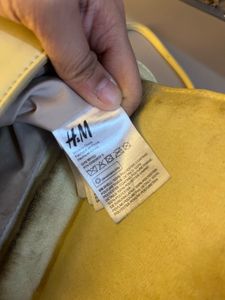 Yellow Quilted Sling Bag