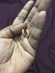 Sparkling Crystal Hoop Earrings