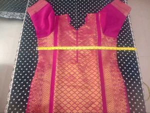 Pink &amp; Gold Kurta