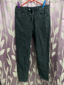 ZARA Black Denim Jeans 28 SIZE