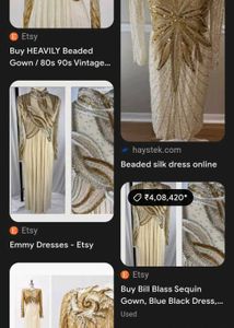 Sequin Embellished Maxi Dress