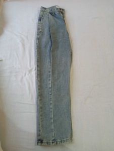 Vintage Wash High-Waisted Jeans