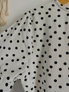 Street Style Stalk Polka Dress