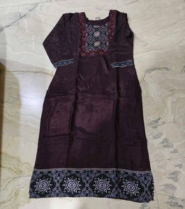 Kurta Gajji Silk With Pant N Dupatta