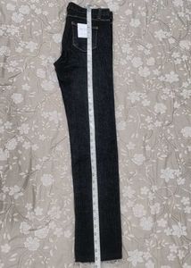 Zara Black Straight Leg Jeans