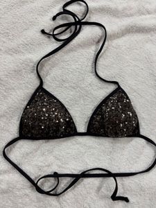 H&M Sequin Bikini Top
