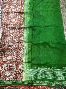 Used Super soft pure silk saree