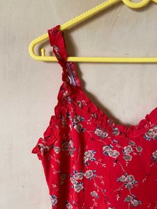 Floral Ruffle Dress