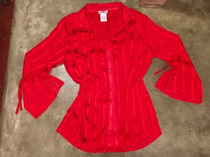 Beautiful Partywear Red Shirt