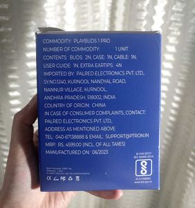 pTron Playbuds One Pro