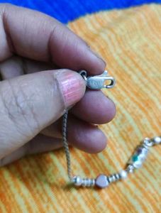 PRELOVED|Pure Silver Meenakari Bracelet