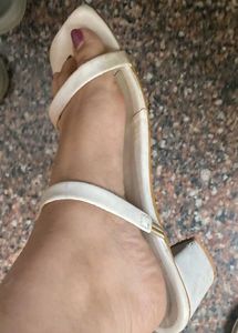 Used Heels With Dual Straps