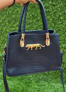 Croco Lather Bag