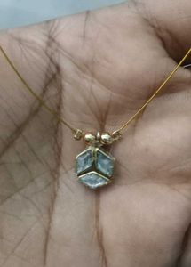 Cube Pendant Necklace