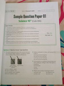 ARIHANT Class 10 - 15 Sample Questions Science