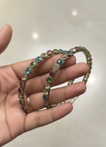 Colorful Stone Bangles