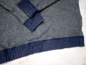 Grey Warm Sweater For Sale