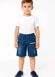 Boys Blue Denim Shorts
